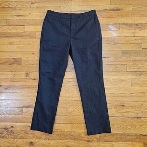 Ralph Lauren Black Label Dress Pants Size 12 Black Slacks Pleated Casual Ladies